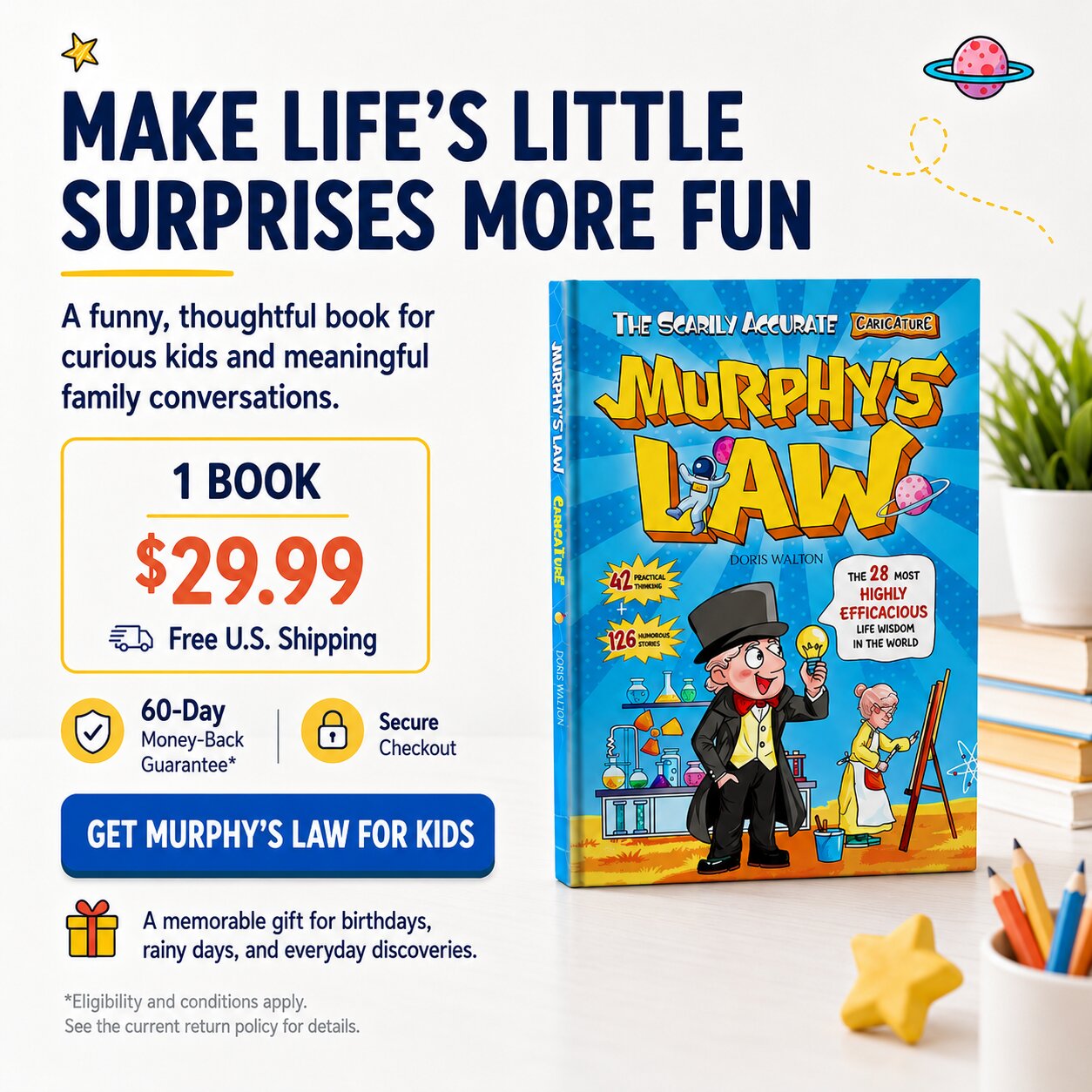 Murphy’s Law for Kids: Funny Lessons About Life’s Little Surprises