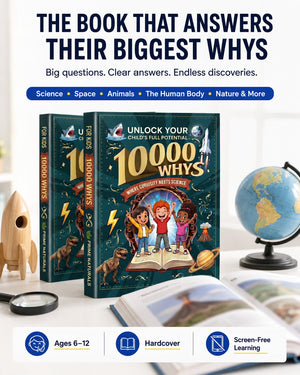 10,000 Whys: The Children’s Encyclopedia That Unlocks Their Potential.
