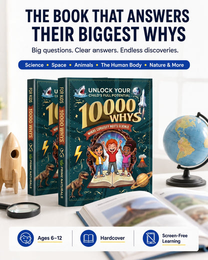 10,000 Whys: The Children’s Encyclopedia That Unlocks Their Potential.