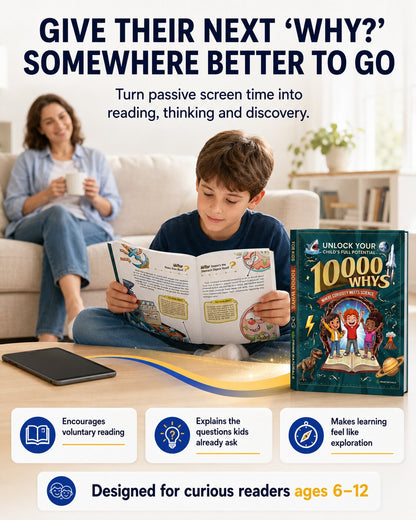 10,000 Whys: The Children’s Encyclopedia That Unlocks Their Potential.