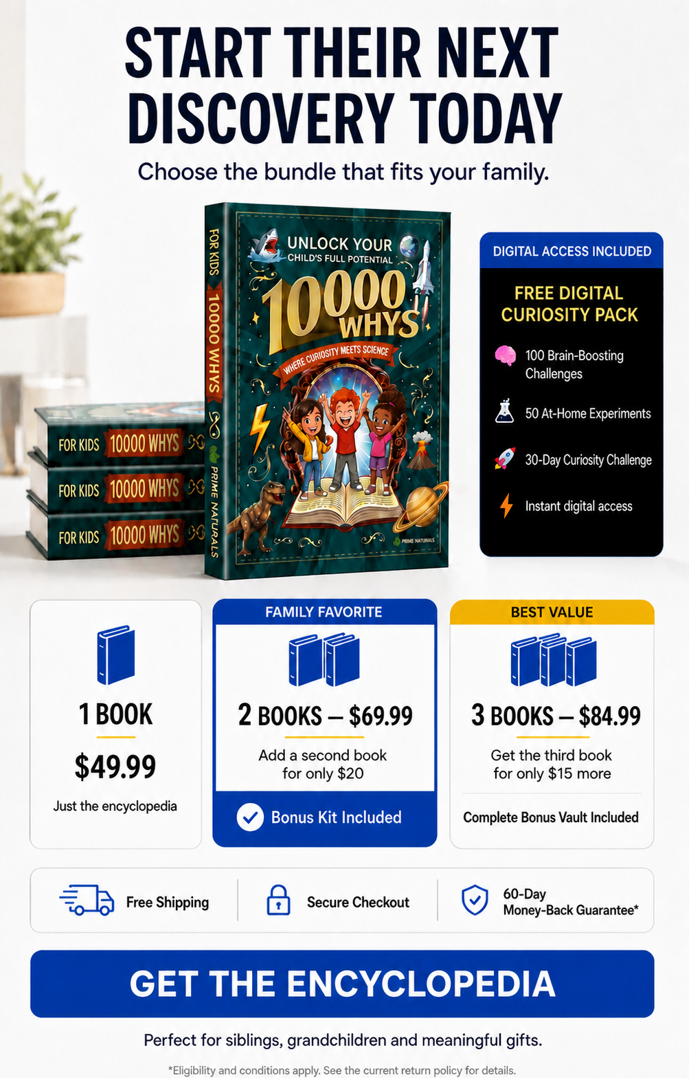 10,000 Whys: The Children’s Encyclopedia That Unlocks Their Potential.